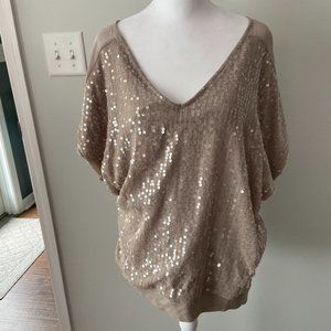 Express Sequin Top size L